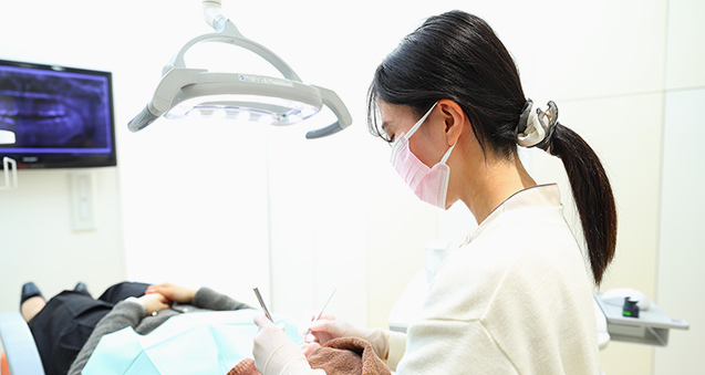 将来を見据えた、未来の健康を守る治療