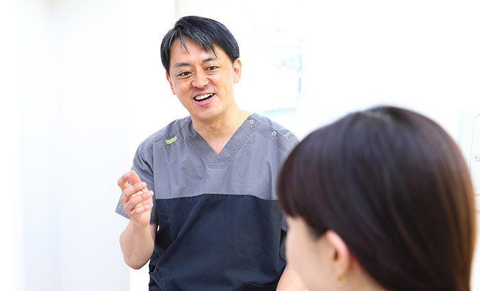 カウンセリングと分かりやすい説明で安心の治療を